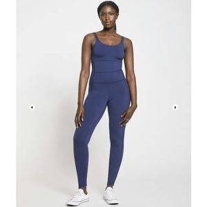 Universal Standard Bodysuit - navy, size 3xs